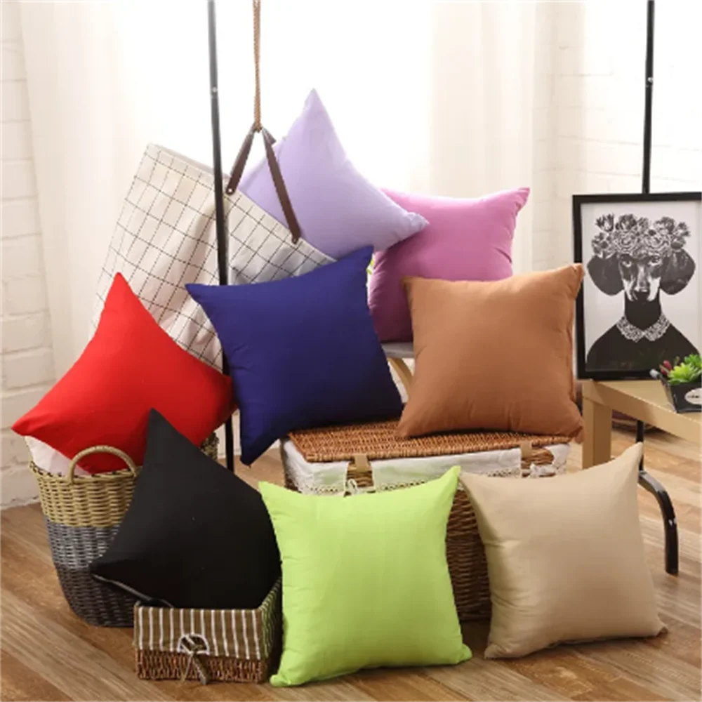 

Pillow Case Candy Solid Color Pillow Case Simple Candy Color Pillow Case Furniture and Decoration Pillow Case Color Pillow Case