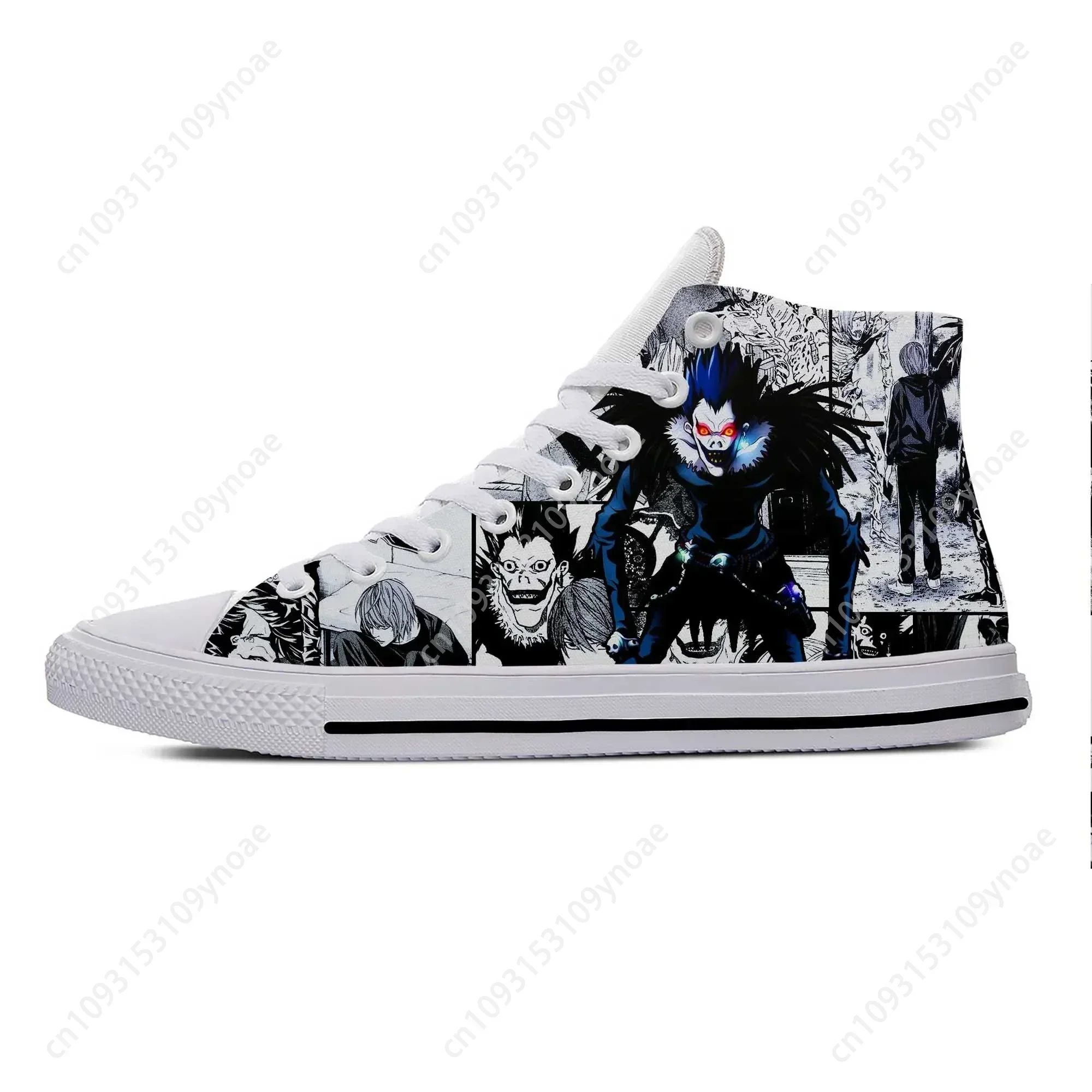 Летняя японская аниме-манга Demon Death Note Ryuk повседневная обувь легкие туфли с