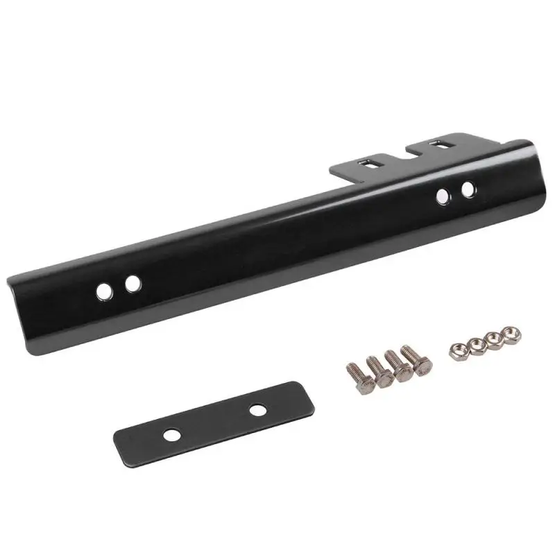 

Черный кронштейн для крепления переднего бампера номерного знака, релокатор, держатель, автомобильные аксессуары для Honda Accord Civic