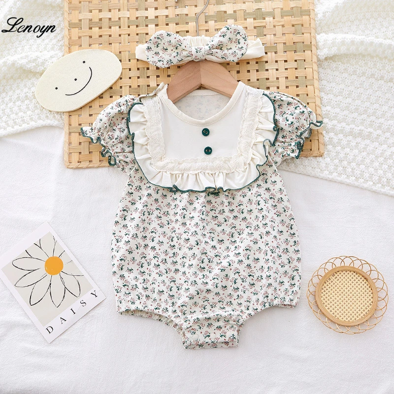 

Children's Baby Clothes Summer New Short Sleeved Pure Cotton Triangle Newborn Baby Clothes