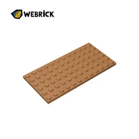 webrick small building blocks parts 1pcs plate 6x12 3028 compatible parts moc diy educational classic brand gift toys for adults