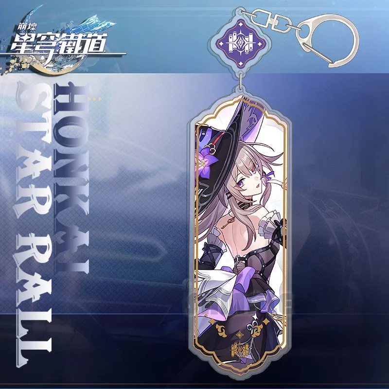 

Брелок Honkai Star Rail Phainon Hyacine Anaxa Castorice Cipher Mydei Aglaea Hysilens Cerydra Strip