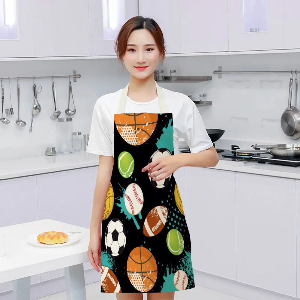 Фартуки в стиле ретро полоску для детской и женской уборки 68x55 см |