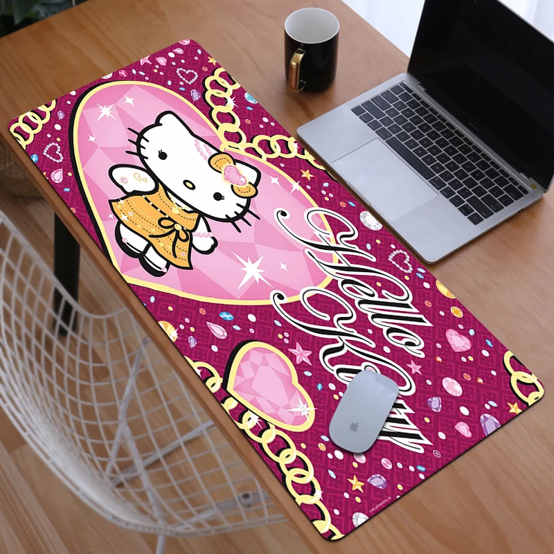 

Игровой коврик для мыши 900x400, коврик для настольного компьютера Hellos Cat Kitty, аксессуары для ПК, коврик для мыши, компьютерный коврик для офиса, ...