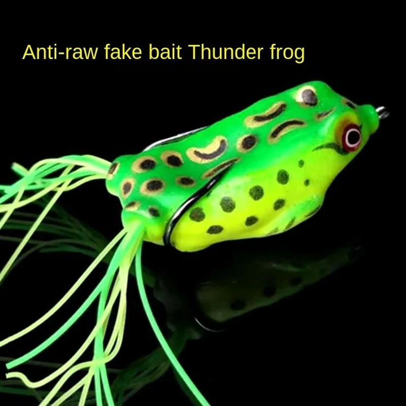 

1PCS Artificial Silicone Soft Fishing Lures Treble Hooks 6cm 4.5g 8.5 g 13.5g Frog Jig Trolls Soft Bait Pesca Pike Bass Tackle