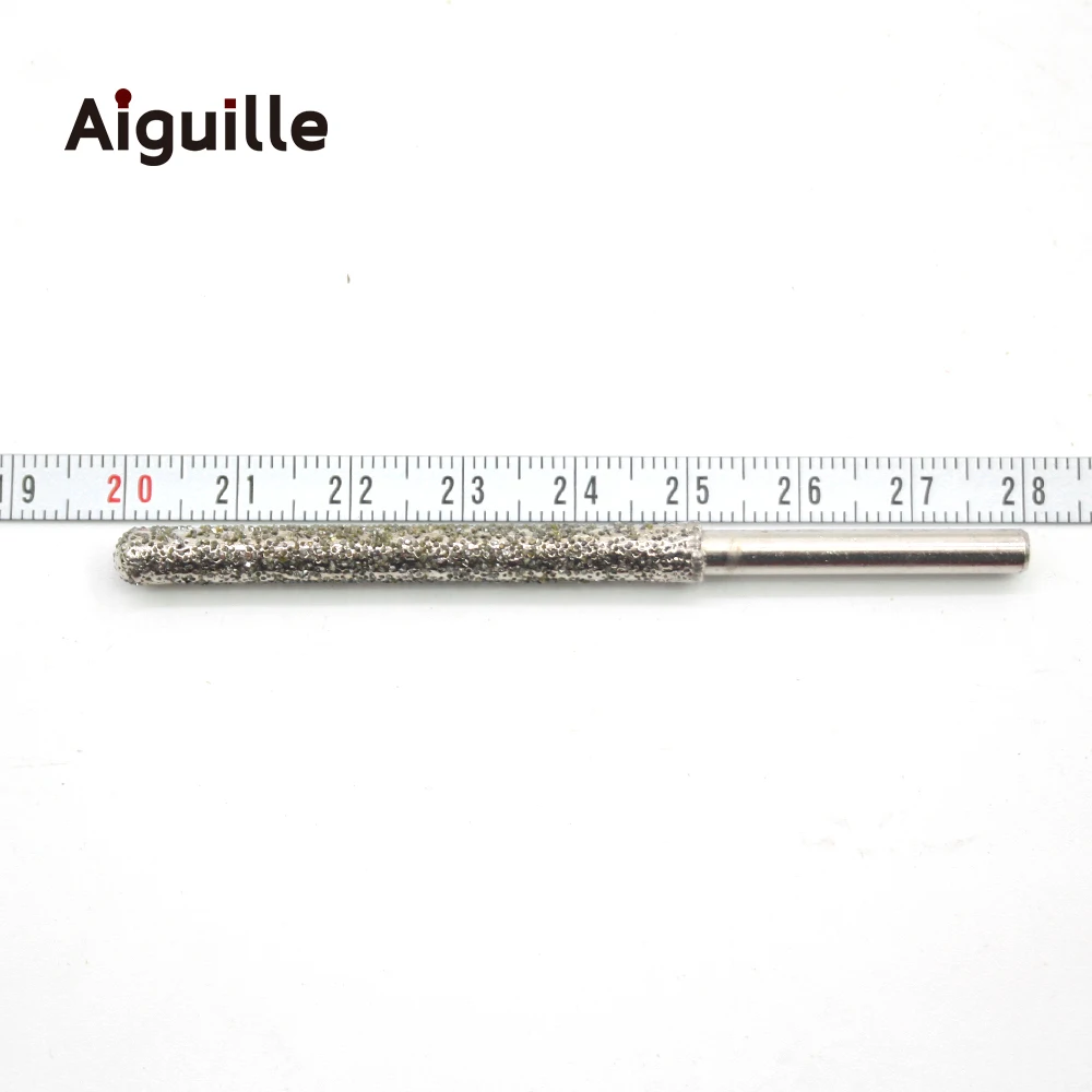 Aiguille 60 #   хвостовик 4 мм шлифовальные заусенцы 80 мм сверхдлинные шлифовальные насадки для камня и металла, алмазные шлифовальные заусенцы, обрезные насадки (art.: 3920cbbcdf8e7) - 3920cbbcdf8e7