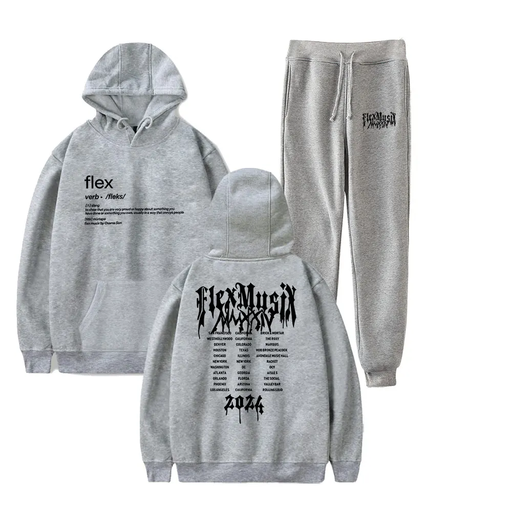 Osamason Flex Definition Musix толстовка с капюшоном