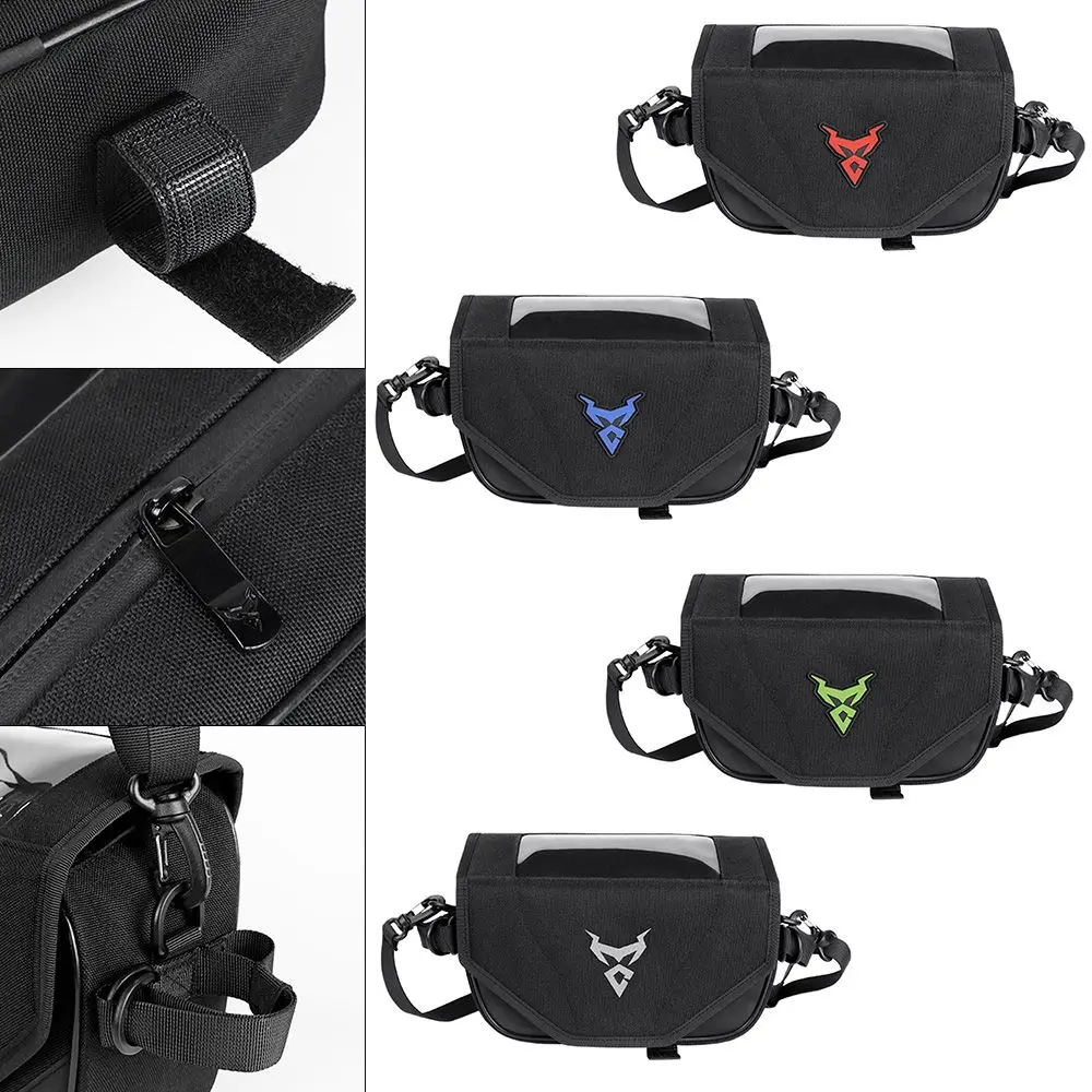 

Touch Screen Phone Case Holder Suitcase Fanny Pack Motorcycle Front Bag One Shoulder Diagonal Pouch Cycling Backpack