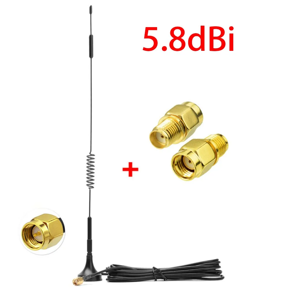 HNT Helium Miner Antenna 5.8dBi-7dBi 868MHz 915MHz LoRa SMA RP-SMA Male Aerial Omnidirectional Antenna 10 Feet