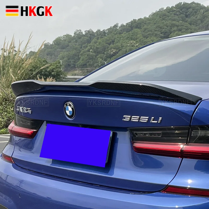 

Carbon fiber spoiler for BMW Three Series 2019-2022 The 3 G20 G28 CS style carbon fiber spoiler Modified tail