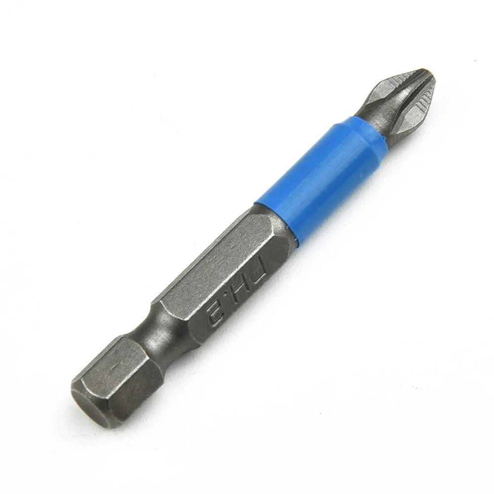 

5Pcs Cross Screwdriver Bits PH2 Screw Bits Anti Slip Hex Shank Electric Screwdriver WaterProof Screwdriver Set 50mm