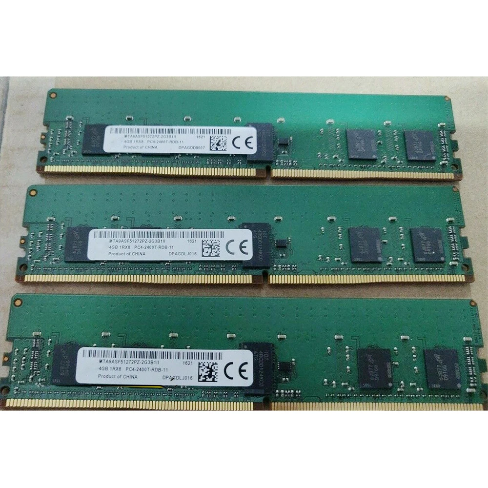 Для MT RAM 4GB 4G 1RX8 DDR4 2400 PC4-2400T Серверная память