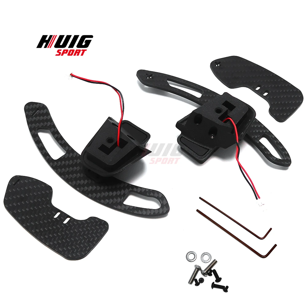 Для VW Golf 8 MK8 GTI/R/R line 2021-2023 Сменная карбоновая магнитная лопатка переключения