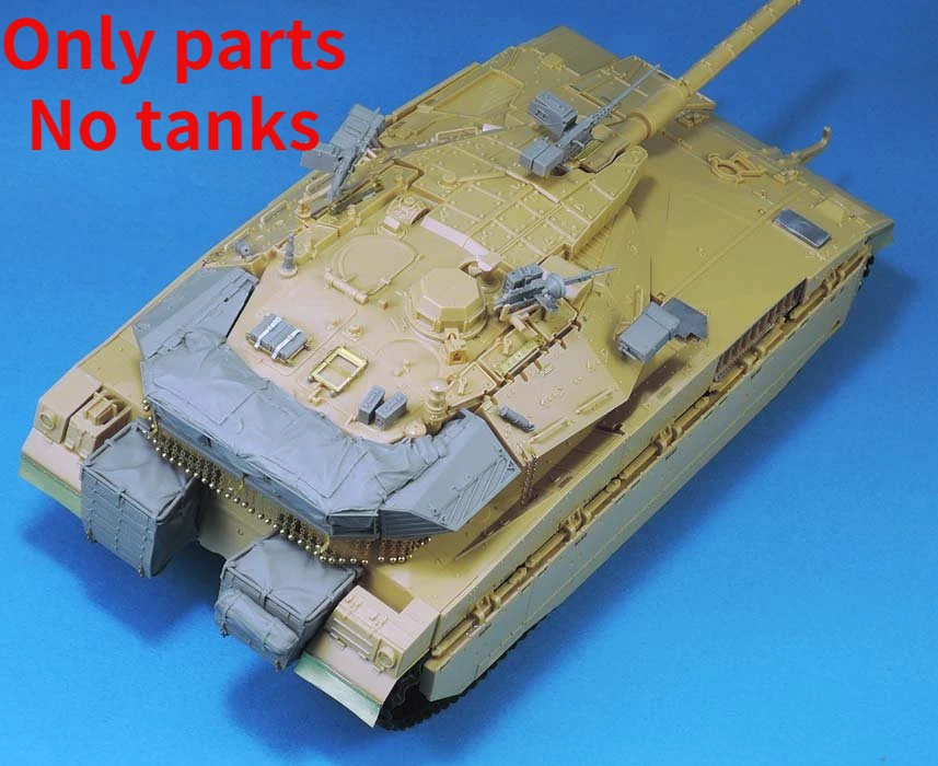 

Масштаб 1:35, набор для сборки литья под давлением, основной боевой танк Меркава из Израиля 2D, запчасти для модификации (без травления)