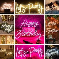 better together led neon lights wedding party decoration neon sign room d%c3%a9cor birthday led lamp wall lamps luminous signs