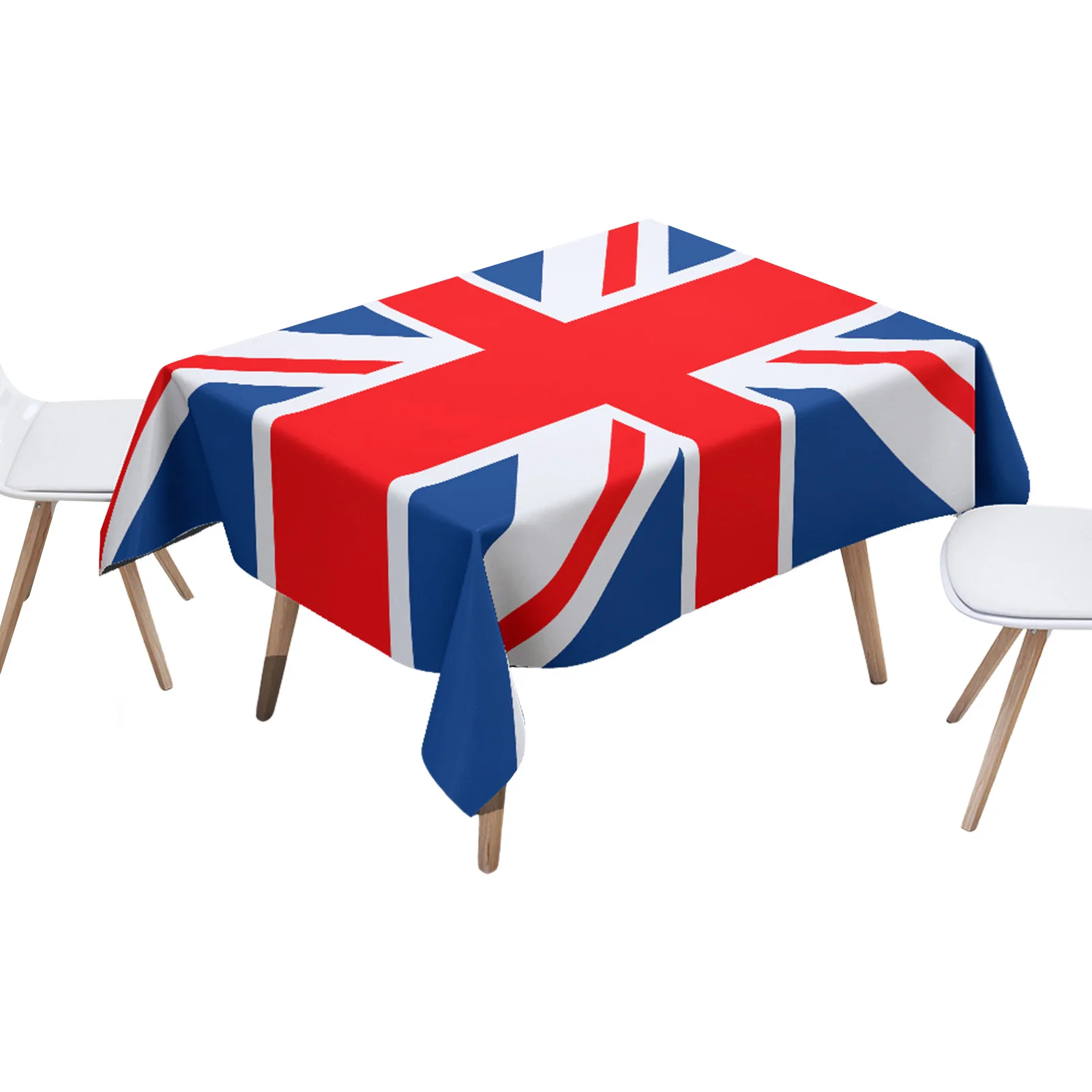 

Скатерть Union Jack классическая, изображение традиционного флага, современное британское положение символов лояльности, столовая, кухня