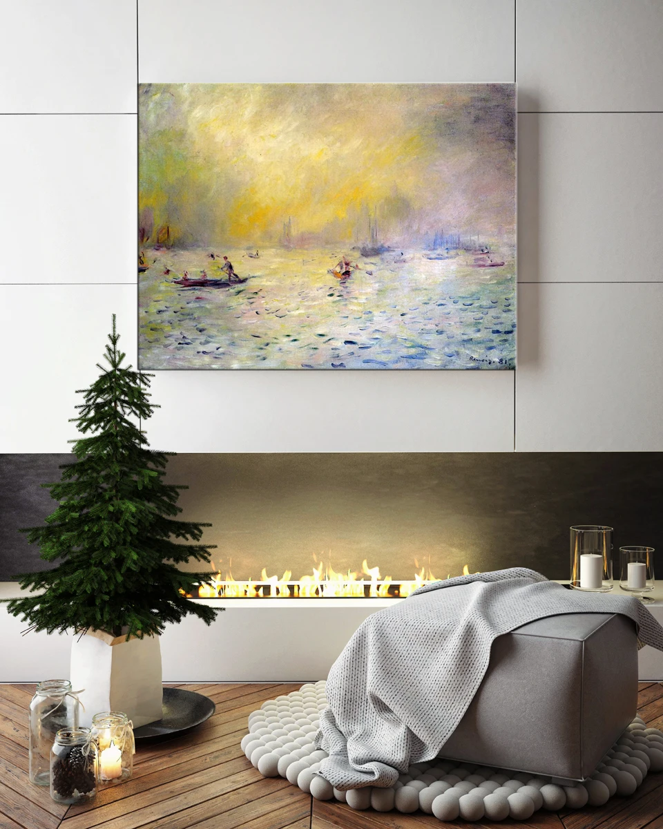 Бесплатная быстрая доставка 100% ручная работа репродукция масляной живописи вид