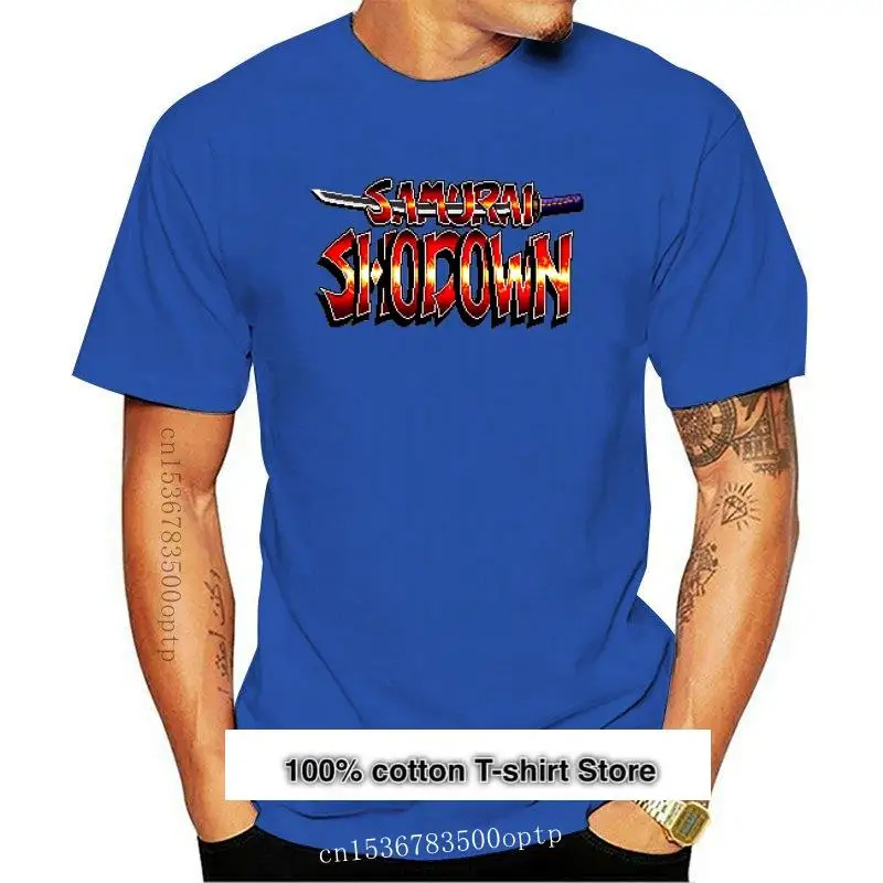 Camiseta de Shodown samurái, camisa de shodown SNES con pantalla de snes, super snk neo geo, arcade mortal fury