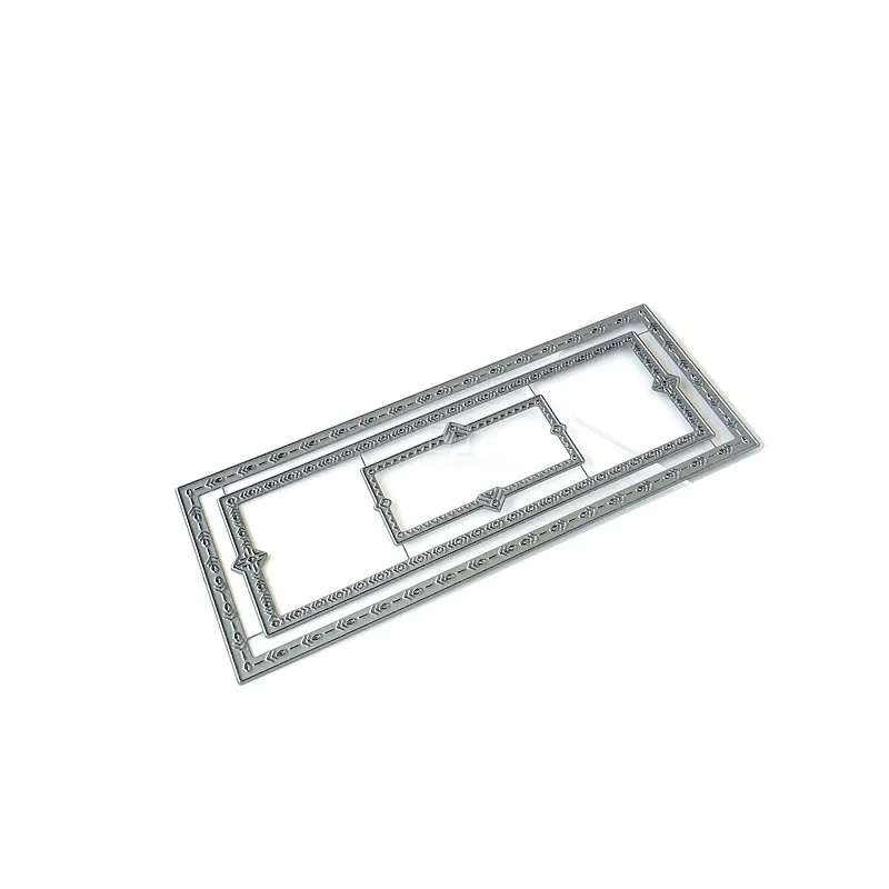 Металлические Вырубные штампы форма для вырезания стрелка прямоугольная рамка