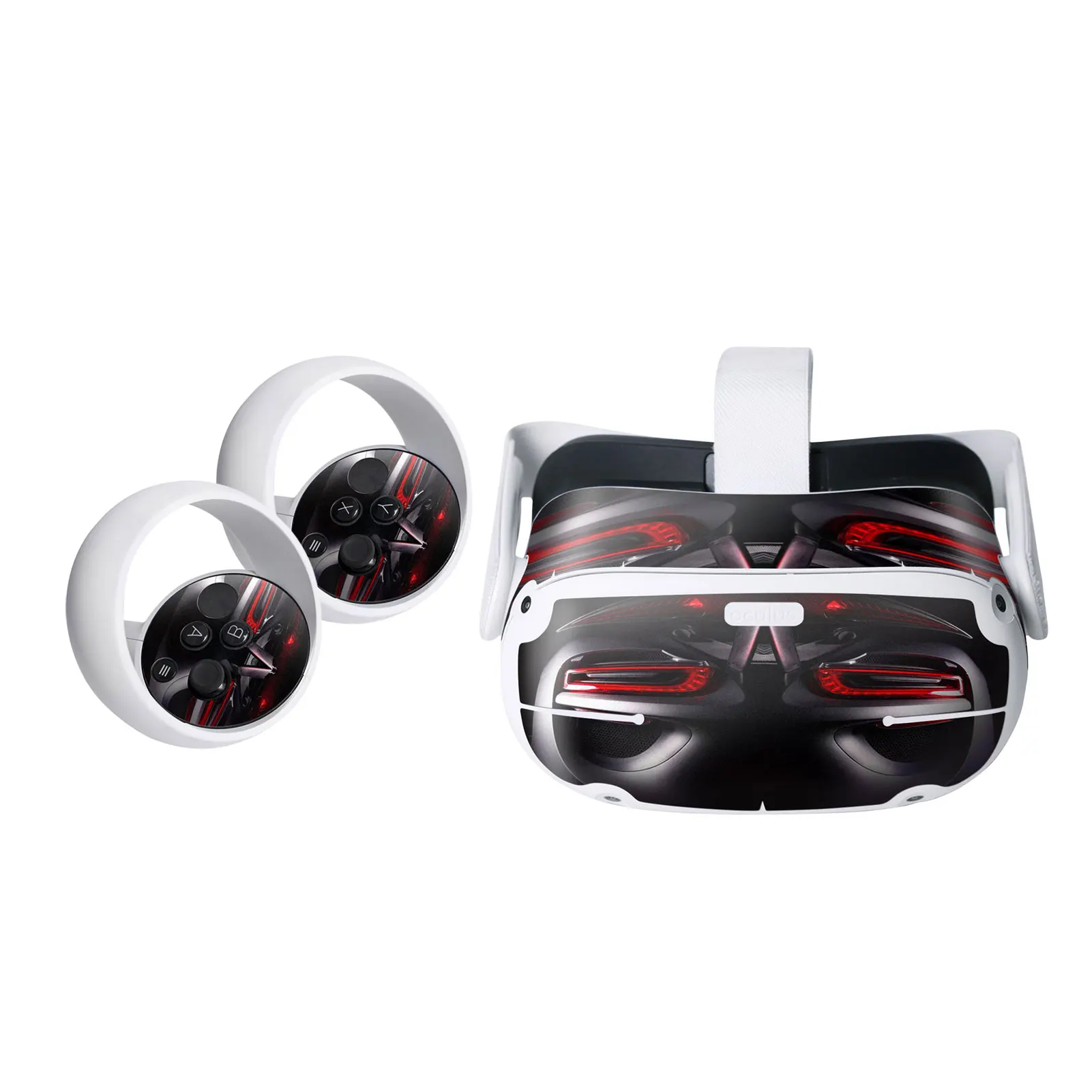 

Наклейка на кожу Oculus Quest 2, гарнитура виртуальной реальности, декоративные наклейки, защитный чехол из ПВХ для Oculus Quest 2, аксессуары