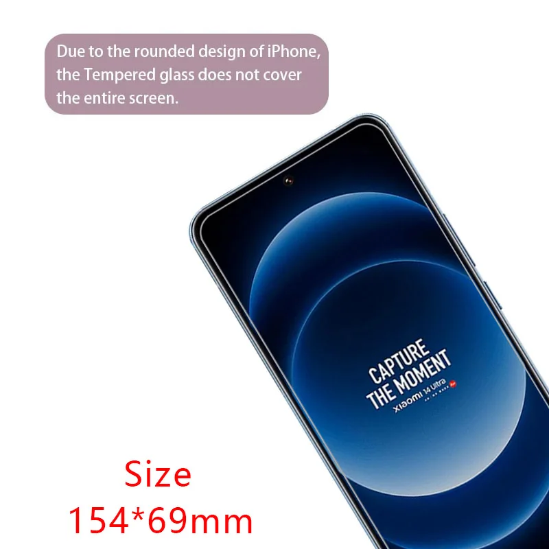 Защитная пленка для экрана xiaomi mi 14 ультразащитное закаленное стекло на °