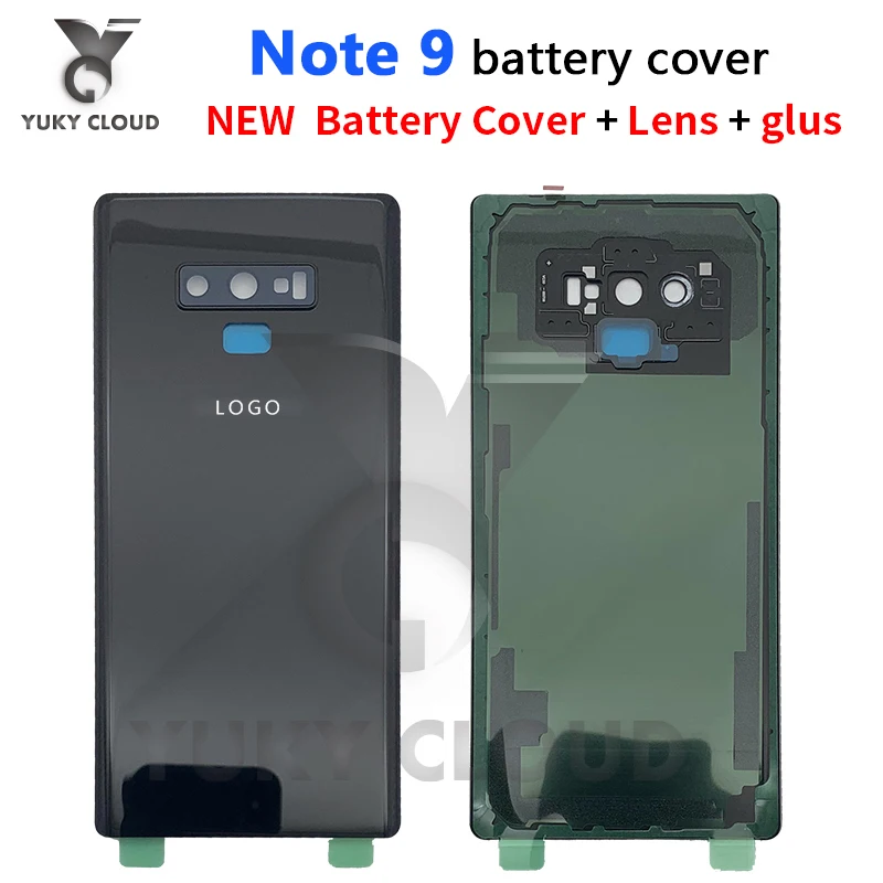 

FOR SAMSUNG Back Battery Cover note9 Note 9 SAMSUNG N960 SM-N960F N960F/DS N960U Battery Cover Back Rear Glass Case