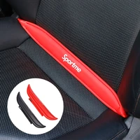 car seat gap strip leather universal dustproof red black brown beige car styling interior accessories