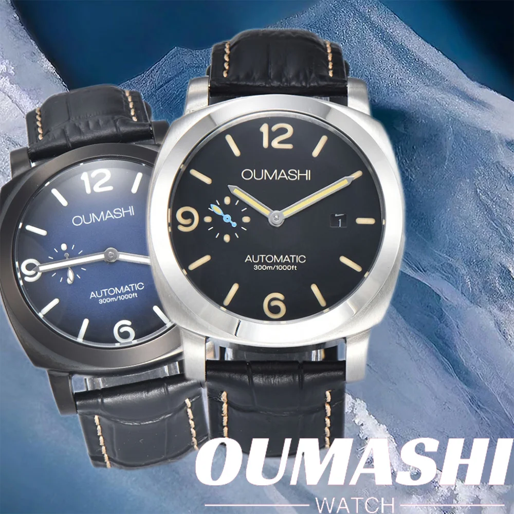 Мужские часы 44 мм ST2555 Часы с механизмом Корпус из нержавеющей стали