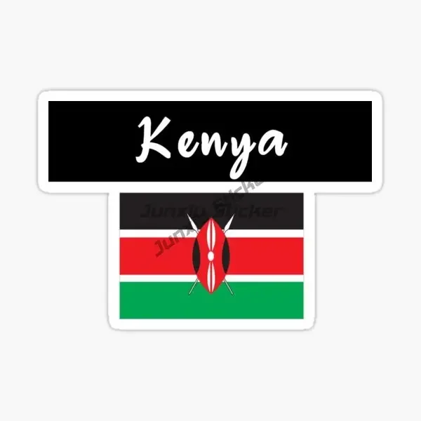 Виниловая наклейка для автомобиля Kenya Герб Kenyan водостойкая бампер заднее лобовое