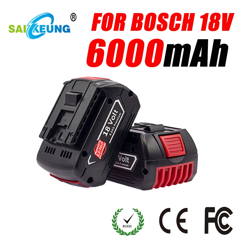 

Аккумуляторная батарея для Bosch, 18 в, 6 Ач, 6000 мАч