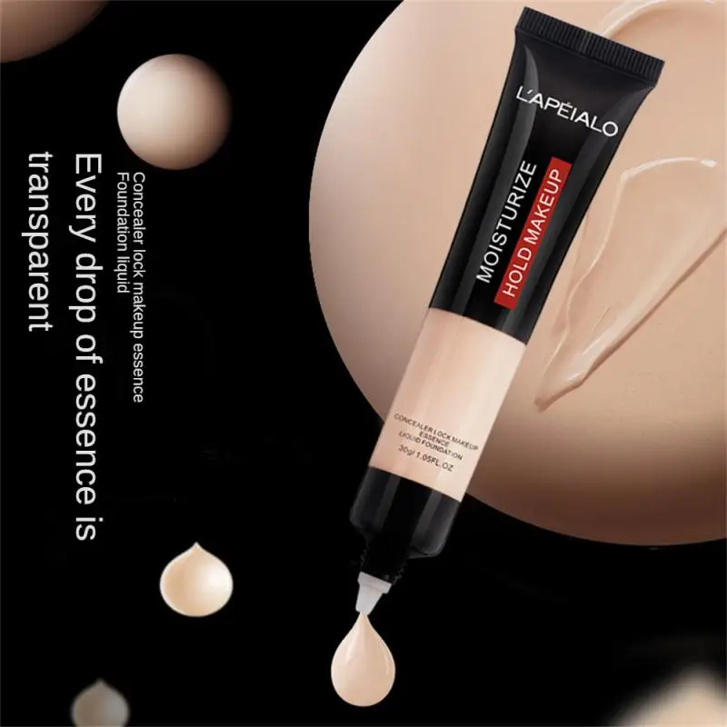 

Liquid Foundation Professional Facial Liquid Foundation Cream Cover Black Circles Under The Eyes Shrink Pores Waterproof Makeup