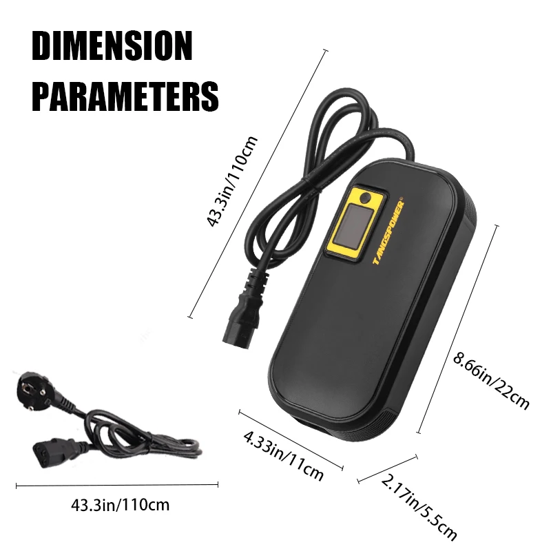 Умное зарядное устройство для литиевой батареи 84 В 8 А литий-ионного аккумулятора