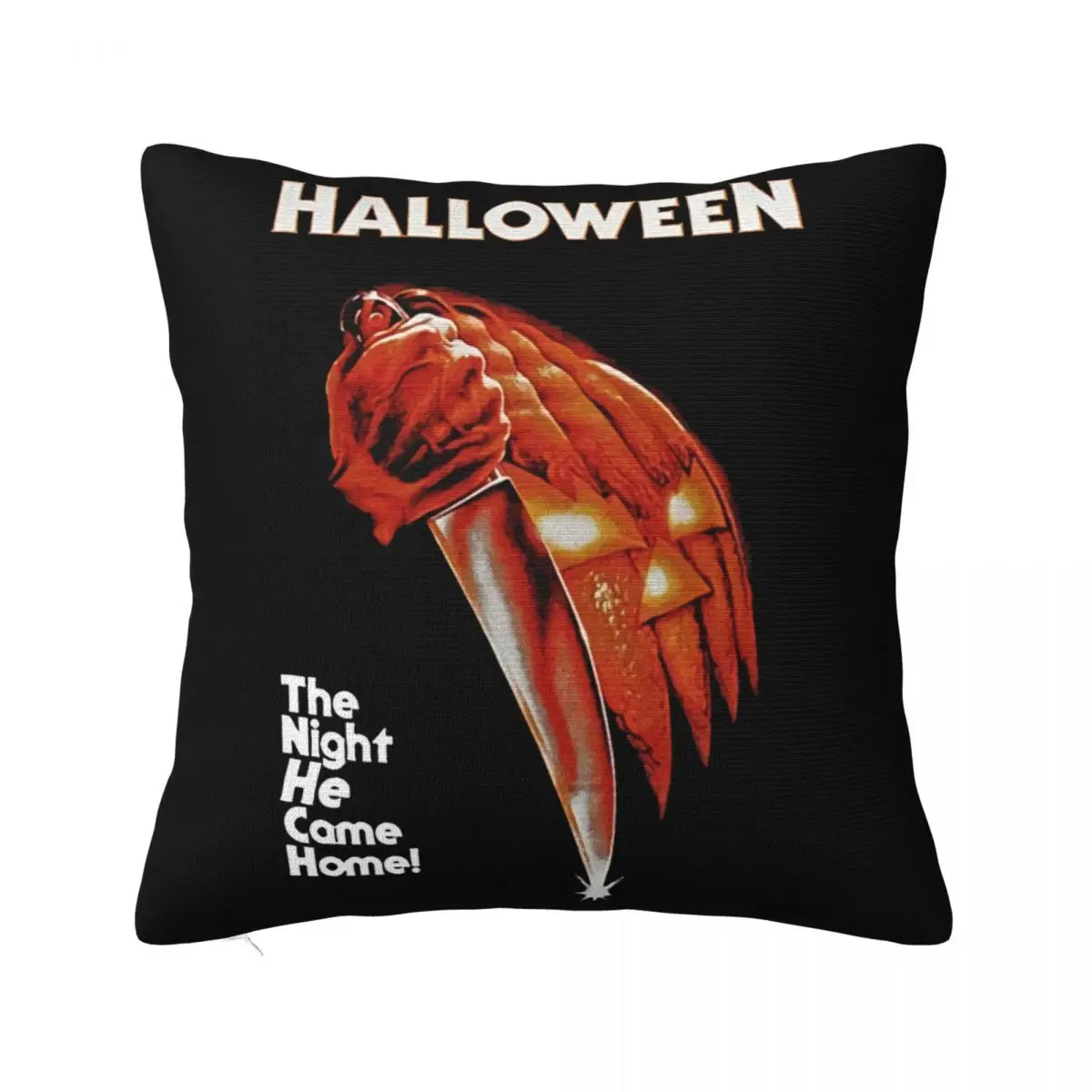 Halloween The Night He Came Back Mens Black Movie 1978 Oversize Style Print Customiz Pop New Brand Casual 2021 Pillow Case