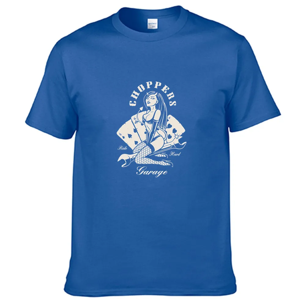 Футболка унисекс хлопковая с коротким рукавом для мотоциклов мотоциклистов