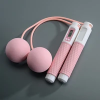 digital counting cordless jump rope cordless jump rope speed boxing training weight loss home workout workout hot sale