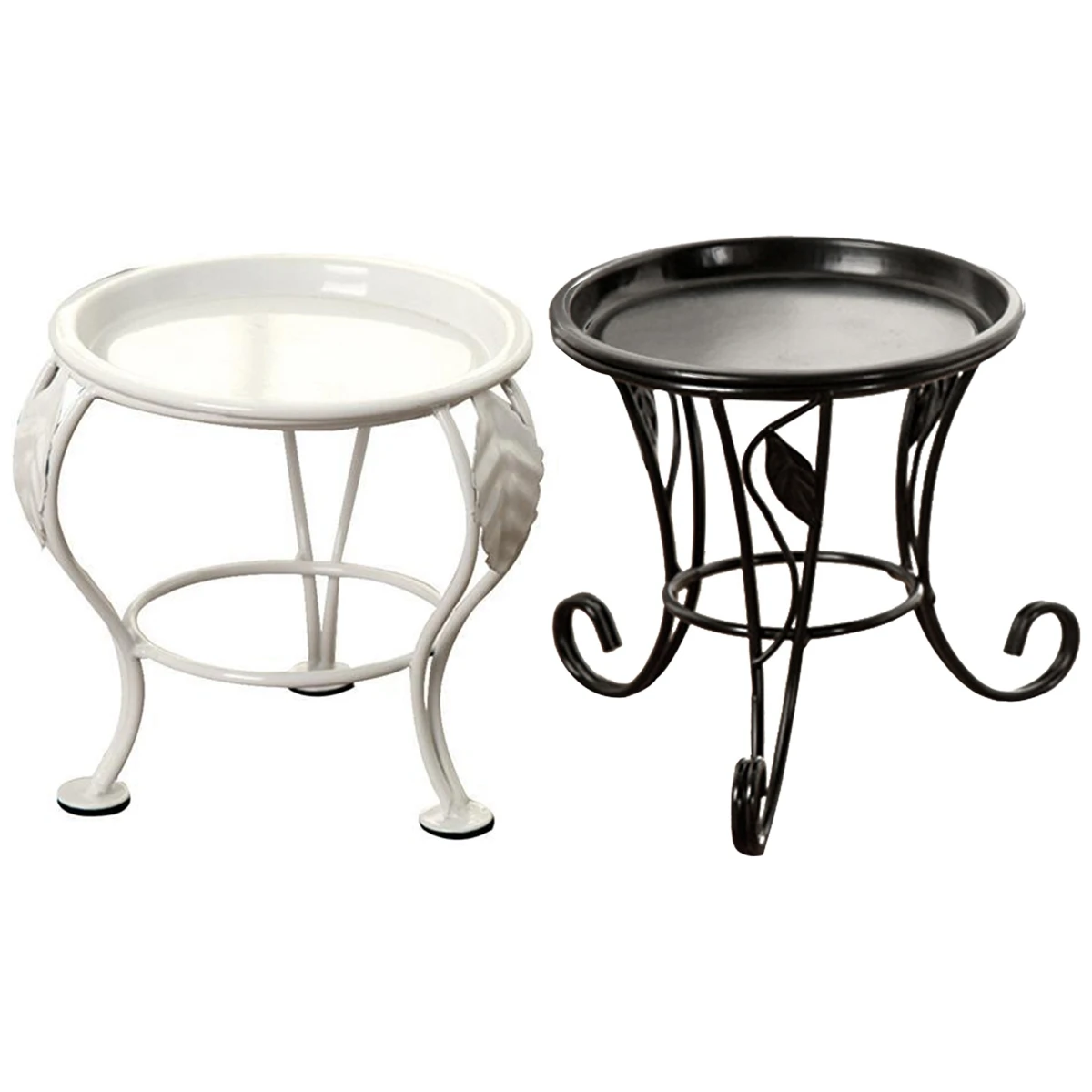 

Iron Small Pot Stand Flower Stand Plants Stand Outdoor Indoor Succulent Pot Holder for Bedroom Garden