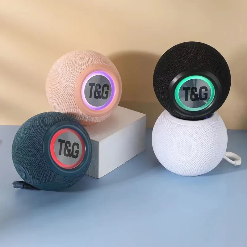 

Портативный Bluetooth-динамик с FM-радио, чистый объемный звук, небольшой динамик для дома и улицы, лучший подарок для девочек и мальчиков