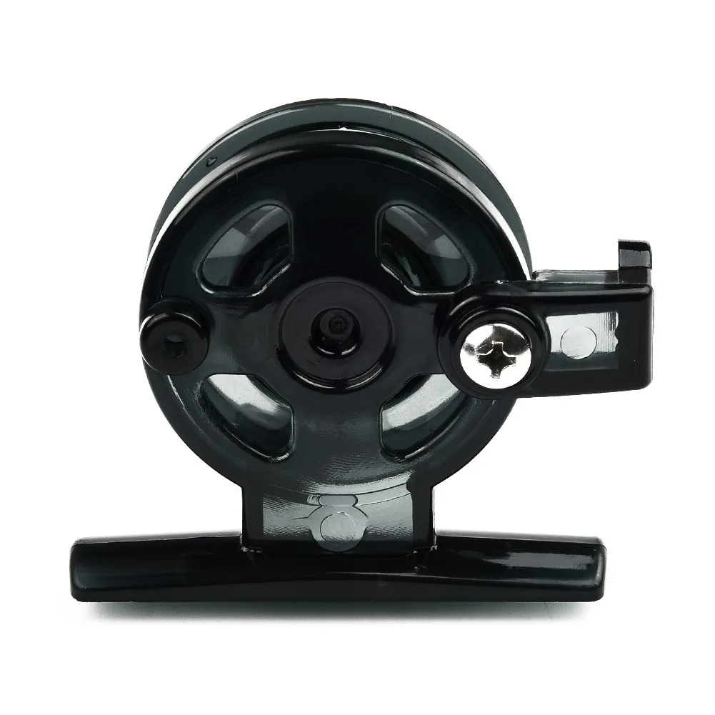Reel Portable Mini Fly Fishing Reel Carp Winter Ice Fishing Spool Tackle Gear Raft Wheel For Ocean Beach Boat Reservoir Pond