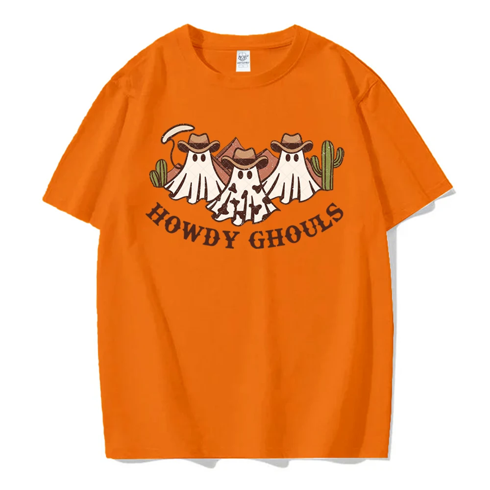 Женские пуловеры с принтом Джека фонаря футболки рисунком призрака тыквы