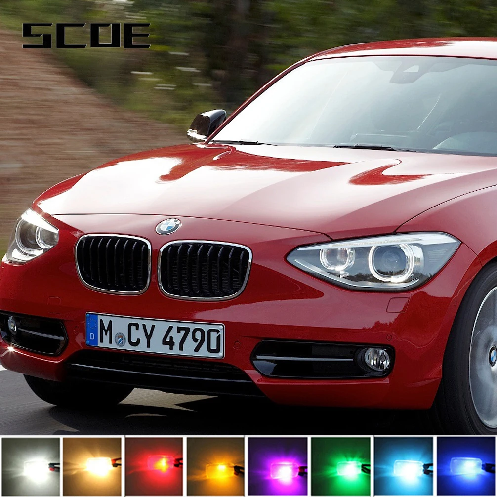 

For BMW 1 Series F20 Low High Beam Headlight Fog Driving Turn Signal Sidemarker Brake Tail Back Up License Interior Light Kit