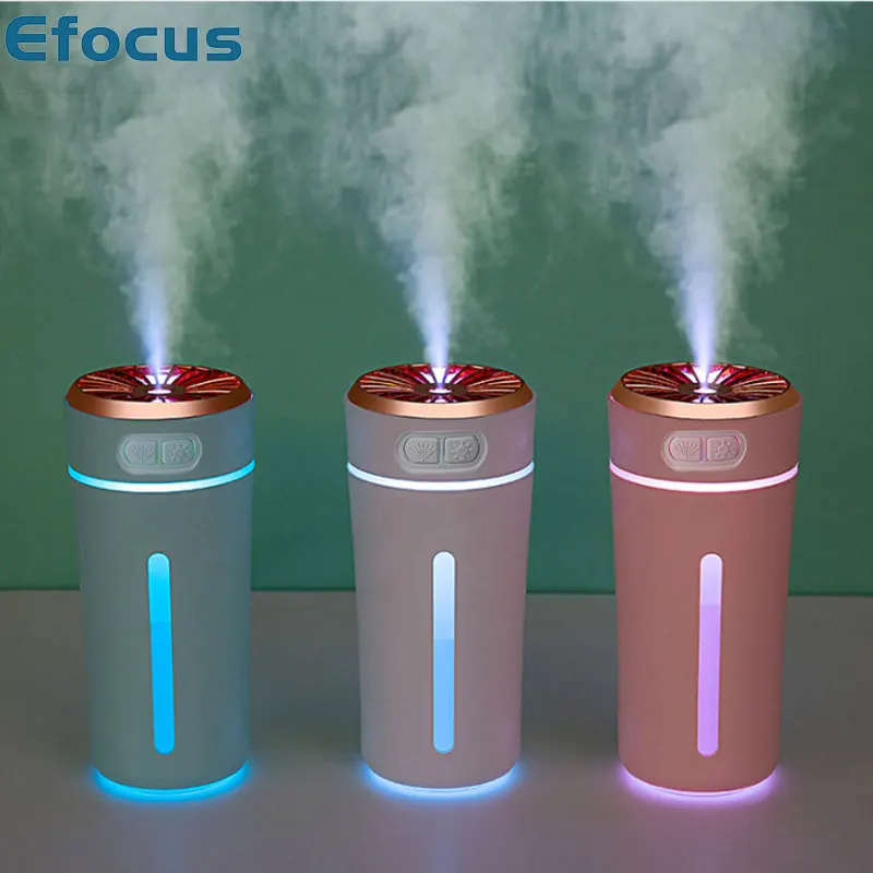 Wireless Car Humidifier 2023 New Portable 280ML Car Fragrance Xiaomi Humidifier Light Phantom Cup Air Diffuser Dropshipping images - 6