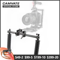camvate rubber camera handle grips detachable front handbar clamp mount for 15mm rod support system dslr shoulder support rig