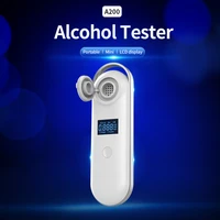 portable alcohol tester no contact drunk driving check blowing alcohol tester lithium battery rechargeable