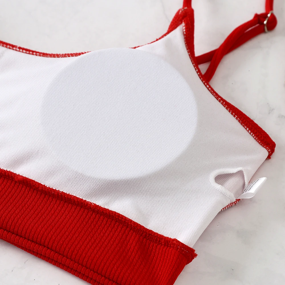 Женские Купальники с высокой талией купальный костюм бикини Бразильская пляжная