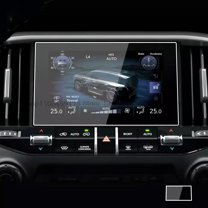 

Защитная пленка из закаленного стекла для LEXUS LX600 2022 2023, передний кондиционер, сенсорный экран, пленка против царапин