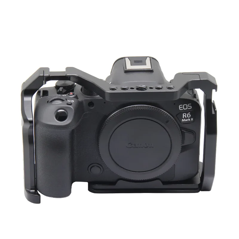 M-REMOTE Camera Metal Cage для Canon EOS R6 markII/R5/R5C/R6 w Cold Shoe Mount 1/4 &amp 3/8 Inch
