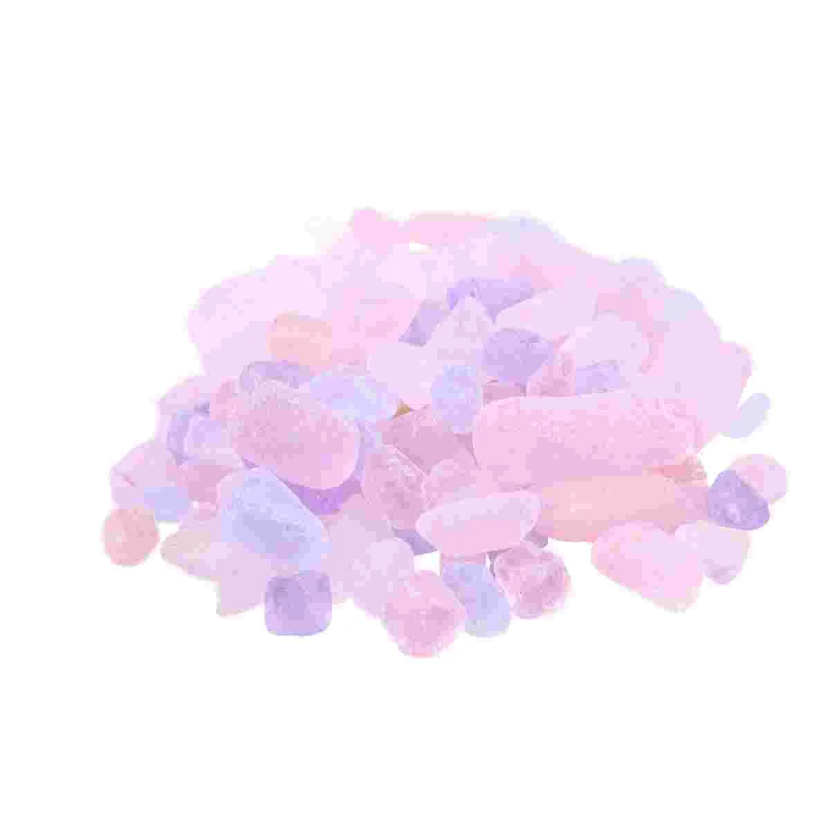 

Stones Gravel Decorative Pebbles Crystal Garden Aquarium River Tumbled Glow Landscape Pebble Tank Dark The Luminous Substrate