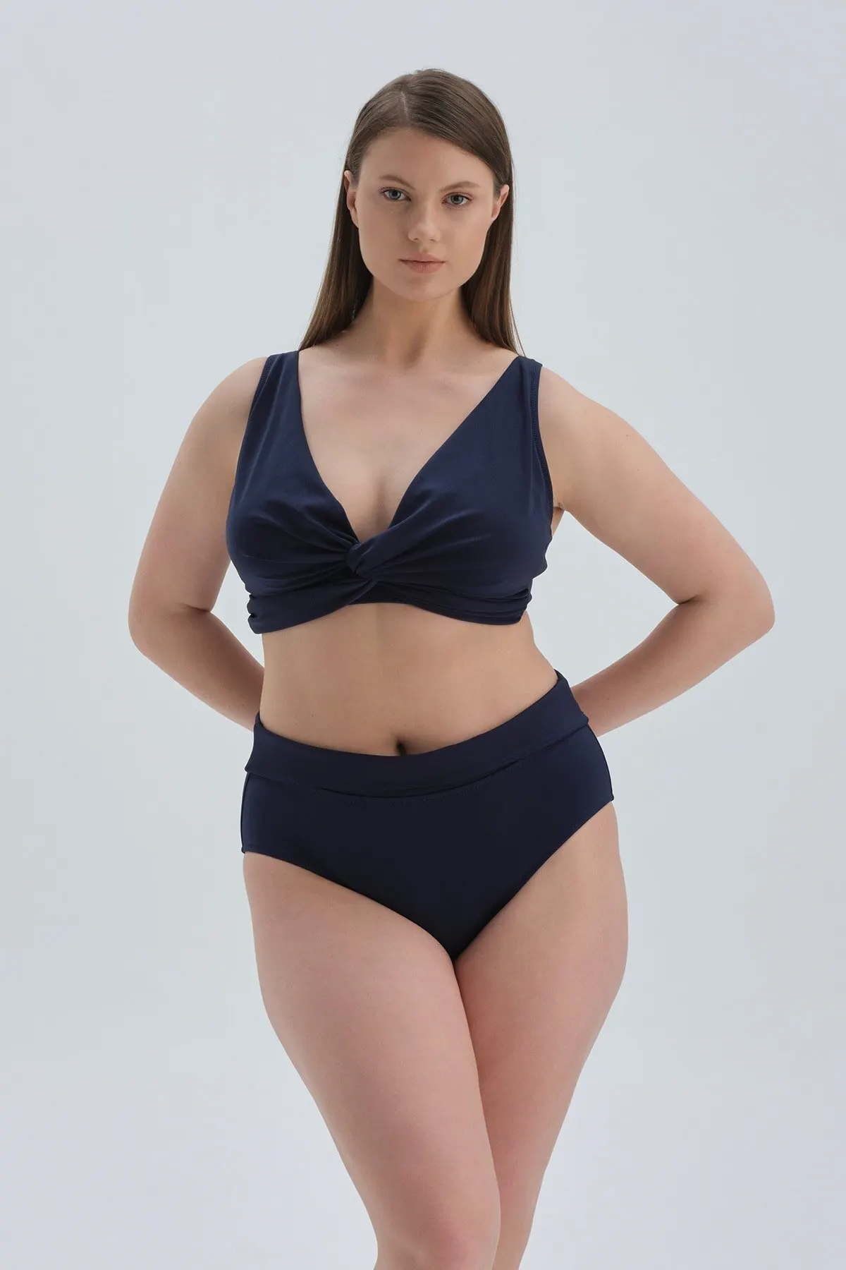 

Women's Bikini Navy Blue Bodysuit Bikini Top Swimwear Lady Swimsuit Sexy Bikini 2022 New Push Up Bikini Set Suit