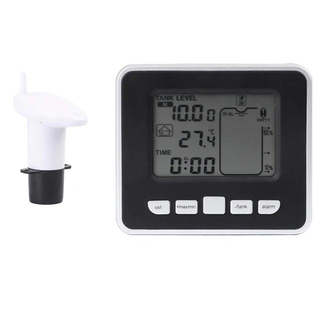 TS-FT002 Wireless Ultrasonic Tank Liquid Level Meter Temperature