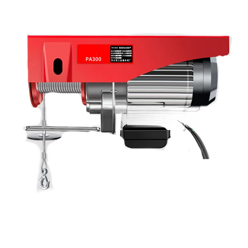 Маленький Электрический palan avec grue domestique portable дистанционное управление 220V